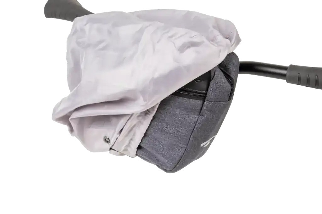 Norco Universal Regenhülle für Lenkertaschen grau Regenschutz Fahrradtasche