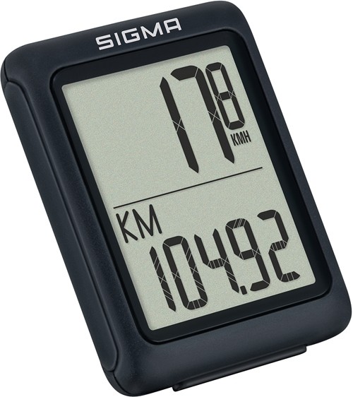 Sigma Fahrradcomputer BC 5.0 WR 5 Funktionen schwarz kabelgebunden Tacho