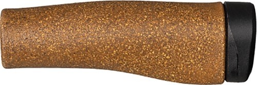 Cycleparts Fahrradgriffe Clik Kork lang lang 123 / 123mm braun ergonomisch