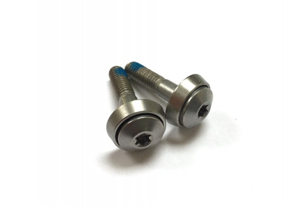 by.Schulz G2 Sattelklemmenschrauben M6 Gewinde Torx T25 2 Stück & Washer