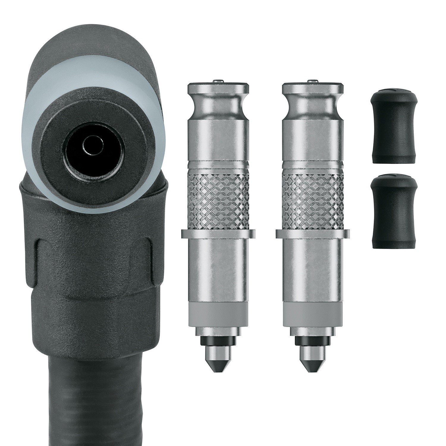 Schwalbe CLIK VALVE Umrüst-Set DV inkl SKS Clik Tec Pumpenkopf für Standpumpen