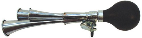 Fahrradklingel Hupe Ballhupe Design Dreiklang Befestigung 22.2mm Kinder Horn