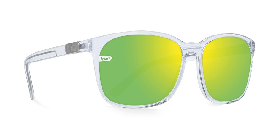Gloryfy Sonnenbrille Gi22 Amadeus Sun clear green verspiegelt unbreakable grün