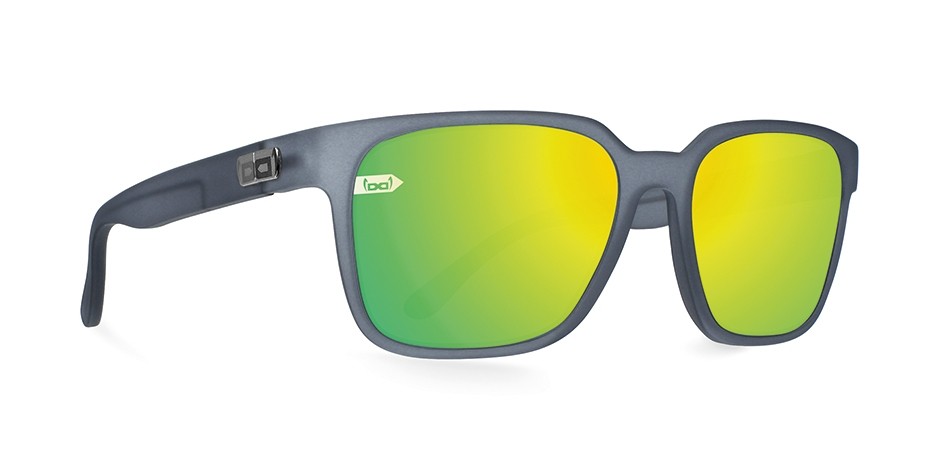 Gloryfy Sonnenbrille Gi31 Amsterdam green verspiegelt grün unbreakable schwarz