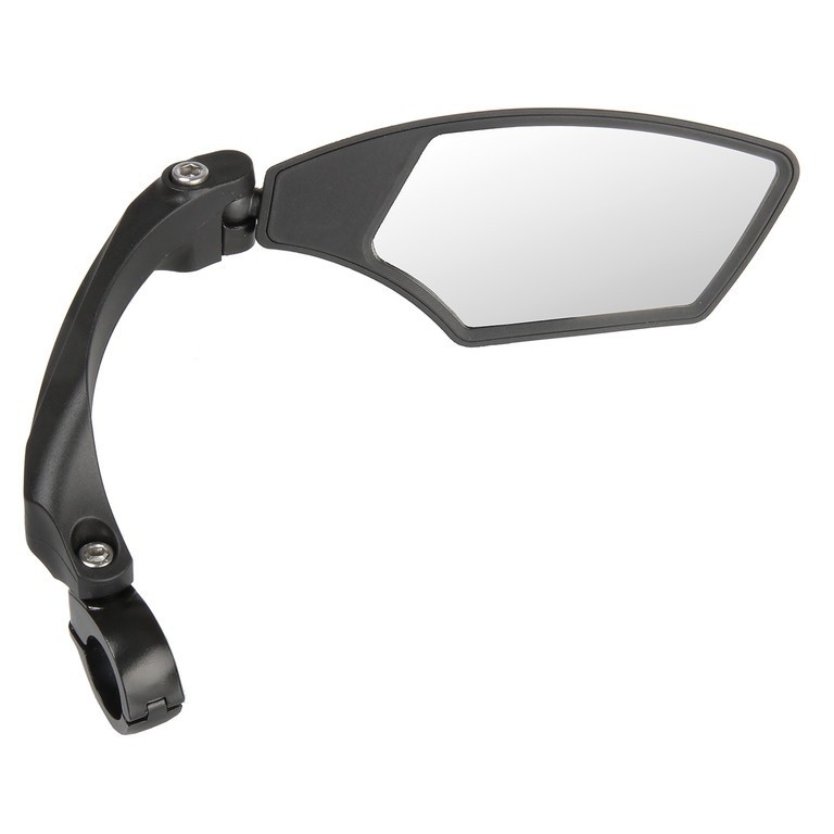 M-Wave Fahrradspiegel Spy Space schwarz rechtsmontage 22.2 mm Aluminium Echtglas