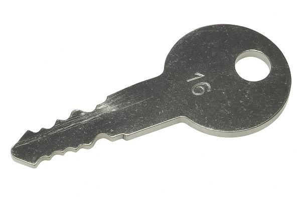 XLC VCX25 Ersatzschlüssel Fahrradträger Azura Xtra & Almada Nr. 16 3 Schlüssel-Set
