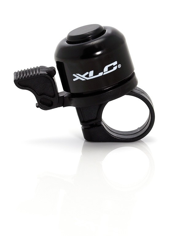 XLC Fahrradklingel Miniglocke DD-M01 schwarz extra lauter heller Klang