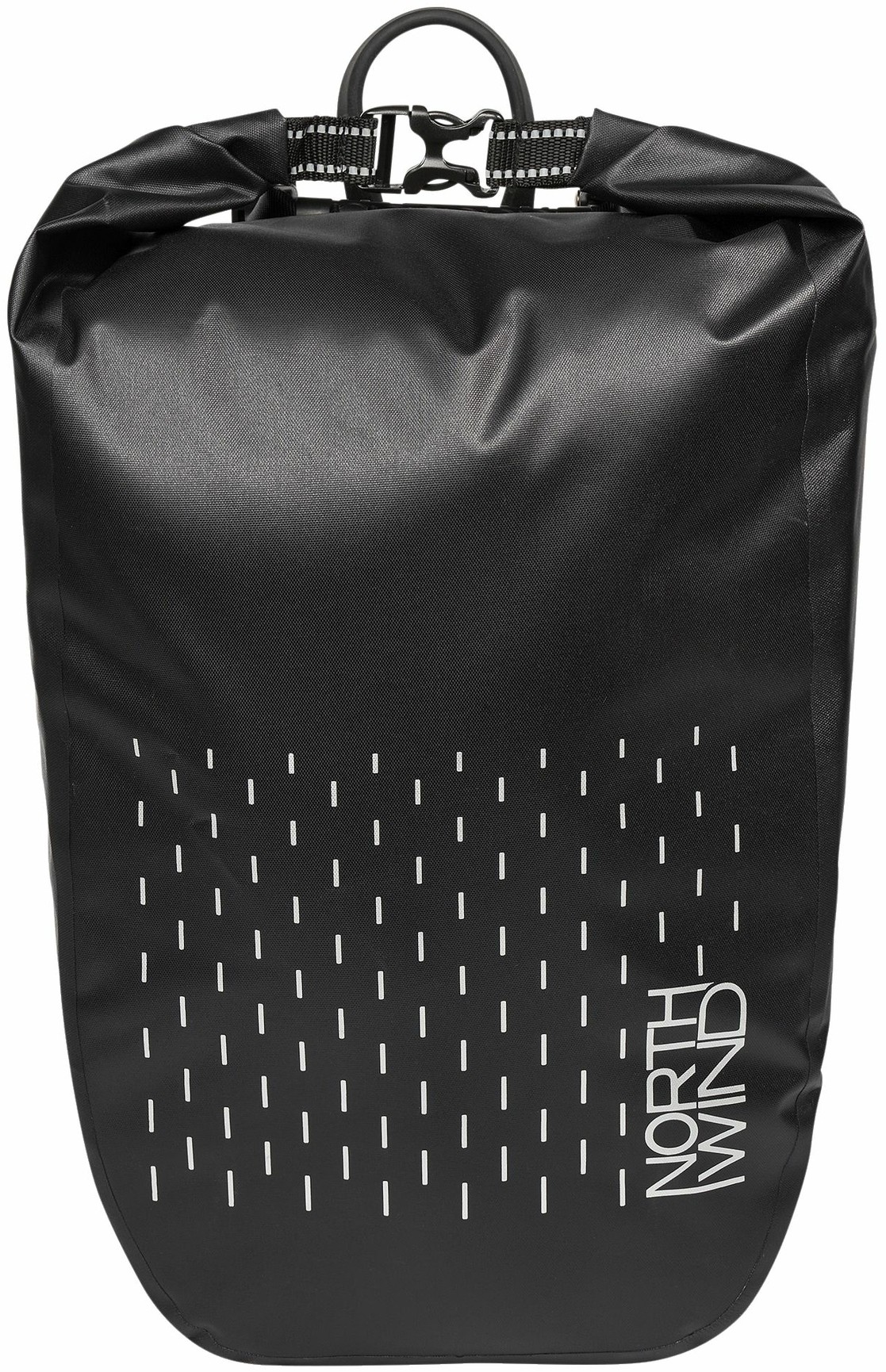 Northwind Barrier Fahrradseitentasche wasserfest viel Stauraum schwarz 25L