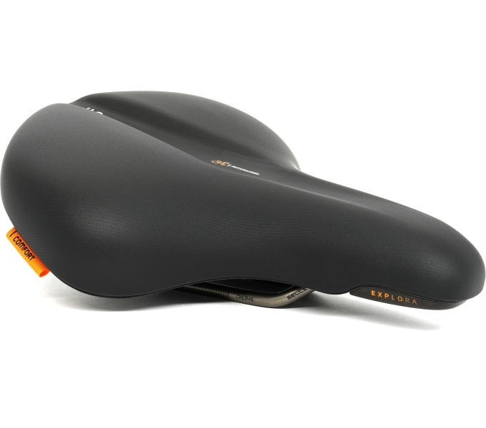 Selle Royal Fahrradsattel Explora Unisex 90 Grad Sitzposition relaxed schwarz 598g