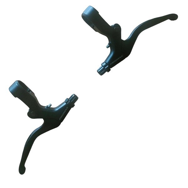 Promax Bremshebel Set V Bremse Cantilever schwarz Set für links & rechts Griffe