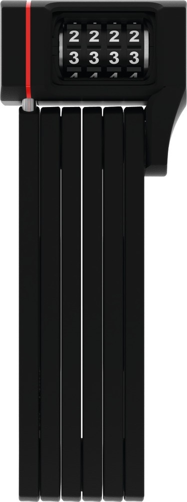 Abus uGrip Bordo 5700C/80 black SH 80cm mit Halterung Zahlenfaltschloss