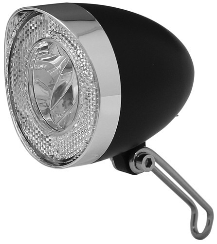 Union Scheinwerfer 4915 Fahrradlicht Beleuchtung Batterie schwarz inkl. Halter