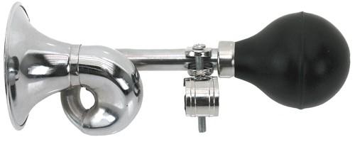 Fahrradklingel Hupe Ballhupe Design Posthorn Schellenbefestigung 22.2mm Kinder