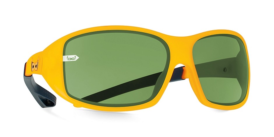 Gloryfy Sonnenbrille Junior orange Kindersonnenbrille F2 Filterstufe Gläser twilight olive