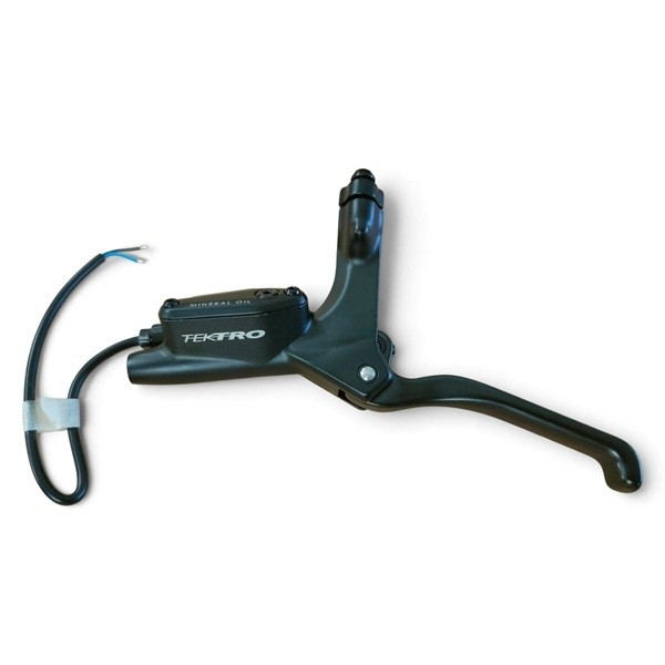 Tektro Bremshebel Bremsgriff HD-E350 DR1.4 links linke Seite mit Abschaltsensor