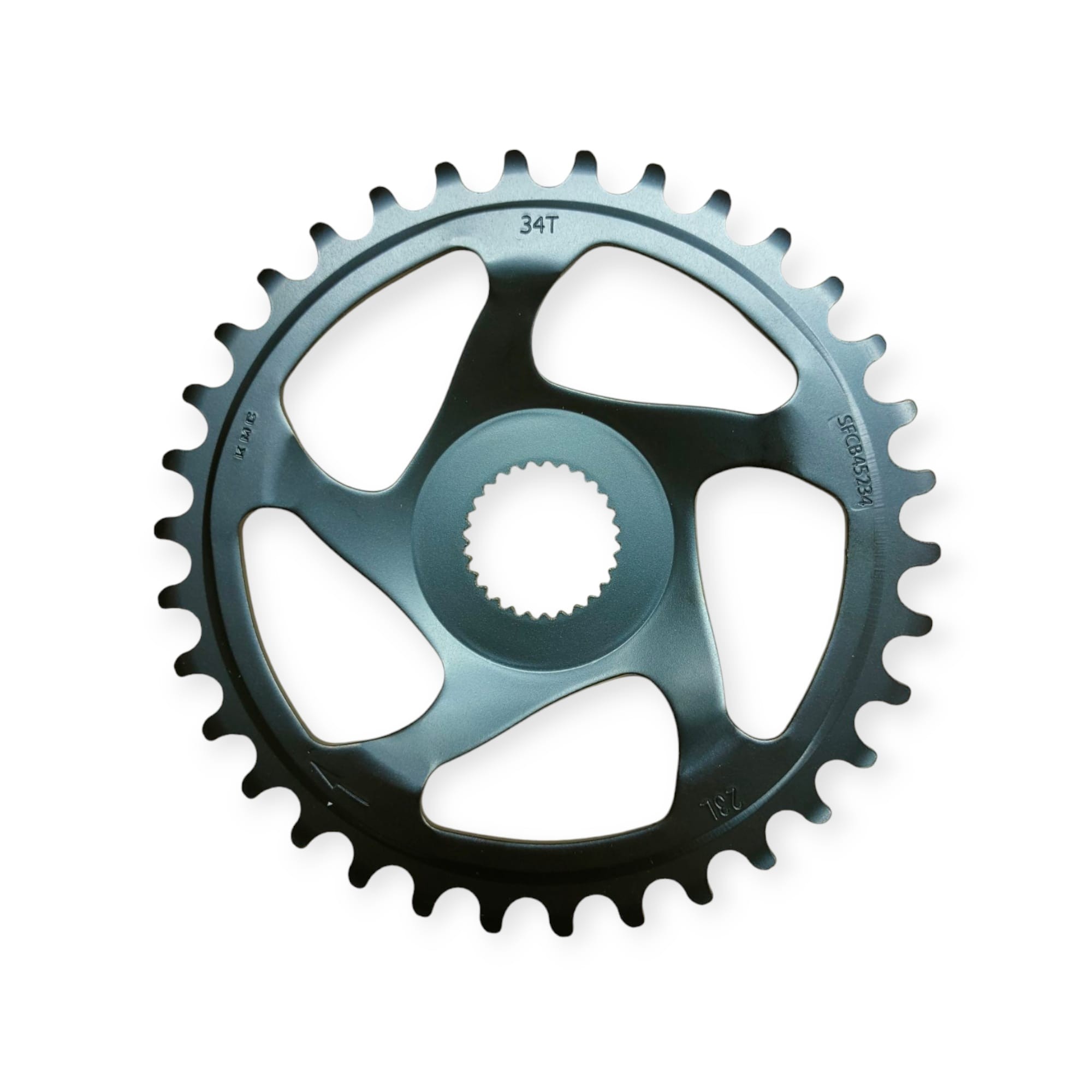 KMC E-Bike Kettenblatt Bosch Gen4 34 Zähne schwarz 52mm Kettenlinie DirectMount