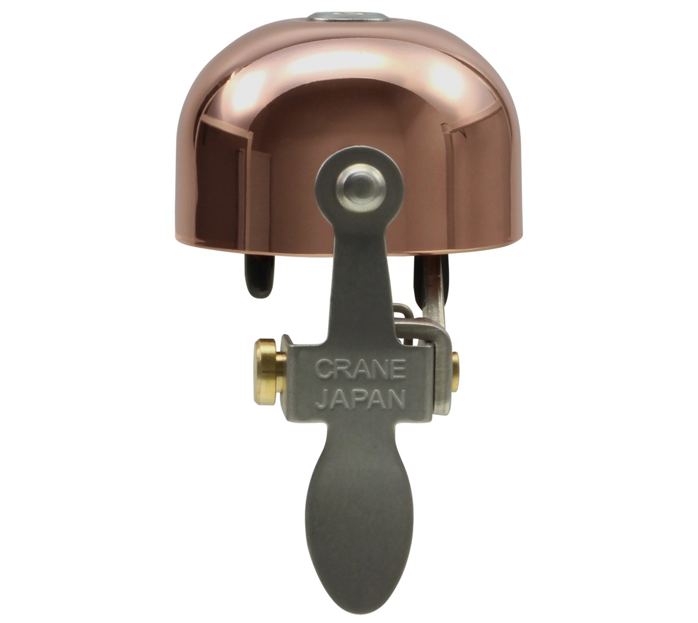 Crane Bell Co. E-NE ene Klingel Glocke Retro Design Horn Bell kupfer copper