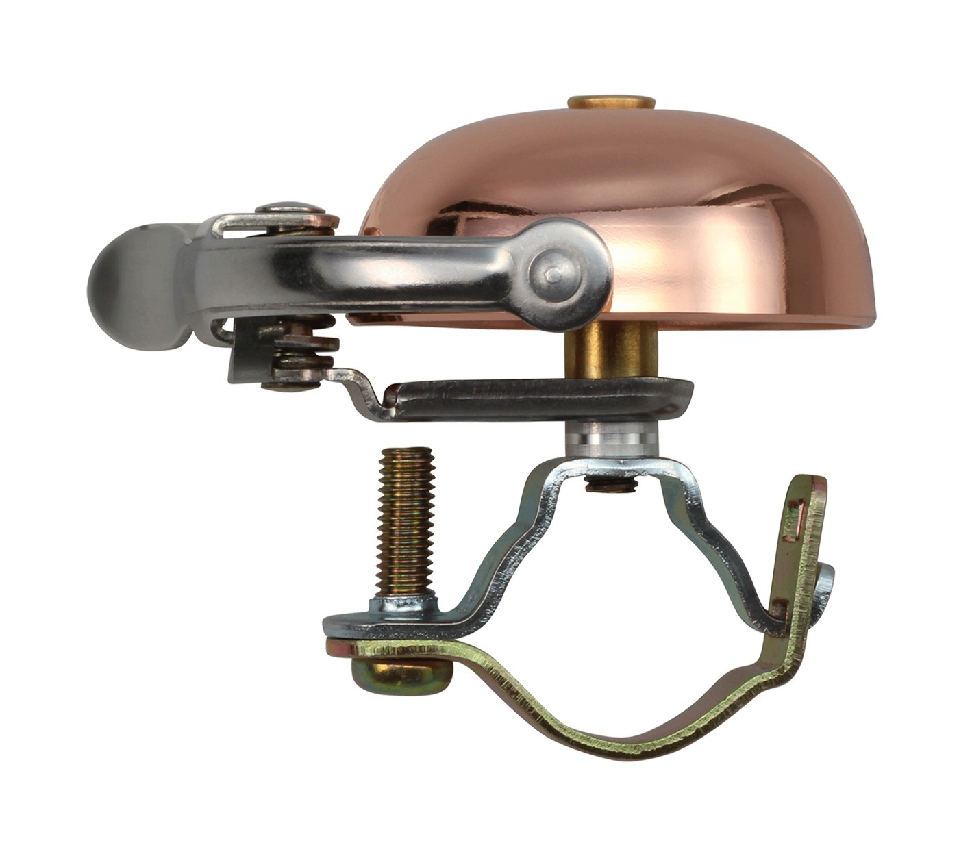 Crane Bell Co. Suzu Mini Klingel Glocke Retro kupfer copper Steel Band Mount