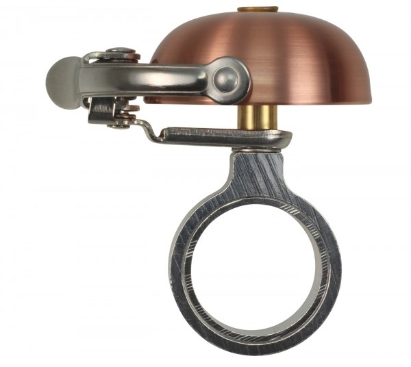 Crane Bell Co Suzu Mini Fahrradklingel kupfer gebürstet brushed copper Headset Spacer