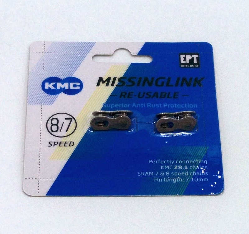 KMC Missing Link Kettenschloss 2er 7/8 Speed Shimano 7,1mm PIN