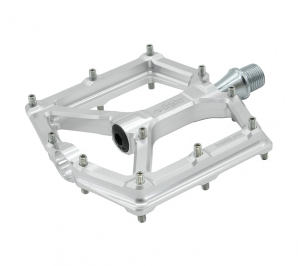 MKS Orbiter silver silber Fahrradpedale MTB Offraod City Touring leicht robust