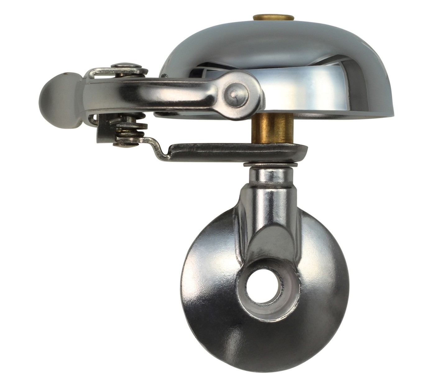 Crane Bell Co. Suzu Mini Klingel Glocke Retro chrom chrome Ahead Cap Mount