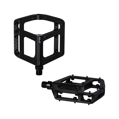 XLC Plattform Pedale PD-M31 Aluminium schwarz 2-fach gedichte Lager CroMo Achse