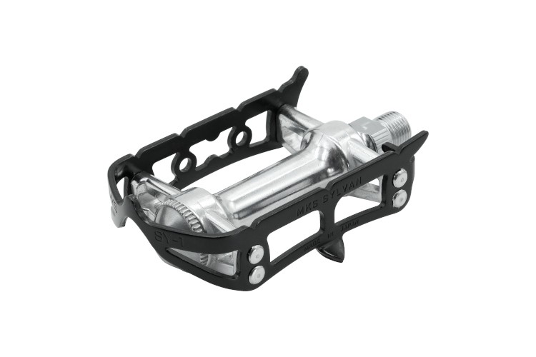 MKS Pedale Prime Sylvan Road Fahrradpedale Premium schwarz Touring City Road