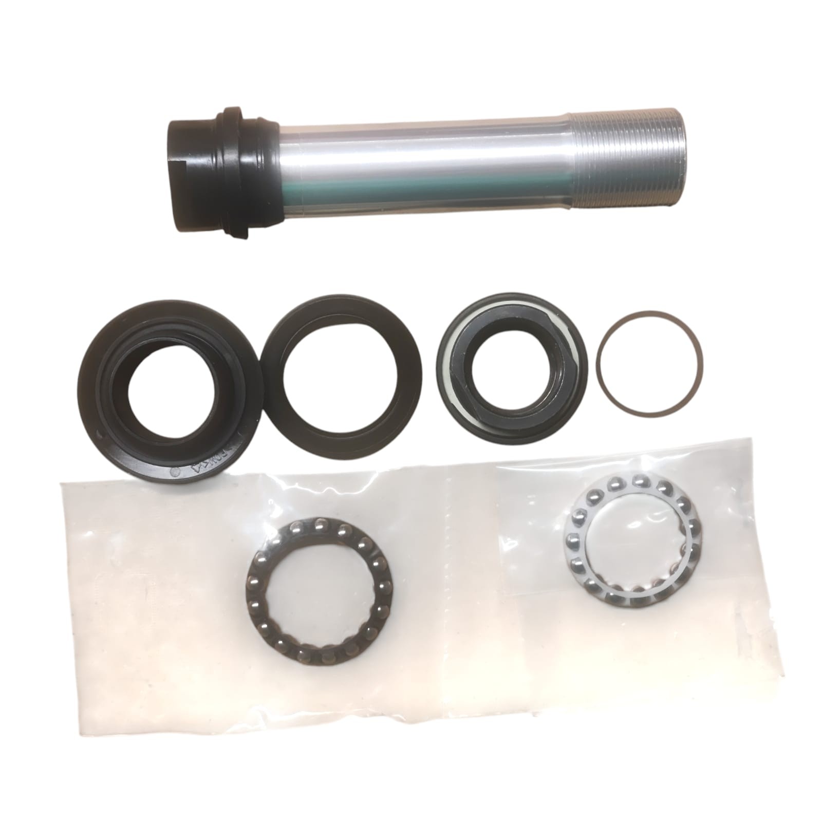 Shimano Hohlachse komplett für HB-MT400 Frontachse 100mm Einbaubreite