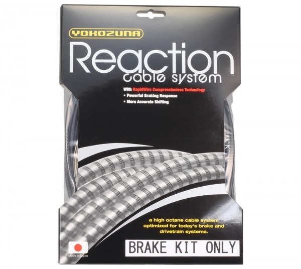Yokozuna Reaction Cable System premium Bremszugset SRAM Shimano smoke grau