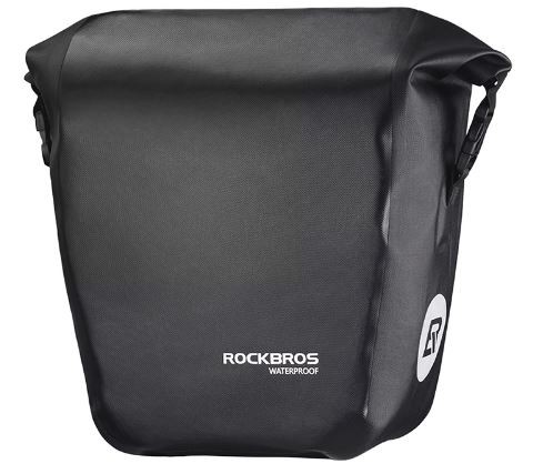 Rockbros Fahrradtasche Satteltasche Gepäcktasche Tasche wasserdicht 10 L schwarz