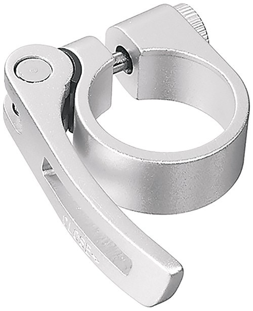 Sattelklemmschelle Schnellspanner QuickRelease silber 31.8mm Point Tranz-X