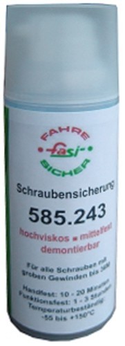 (100ml = 55,80 €) Fasi Schraubensicherung Schraubenkleber mittelfest blau 50ml
