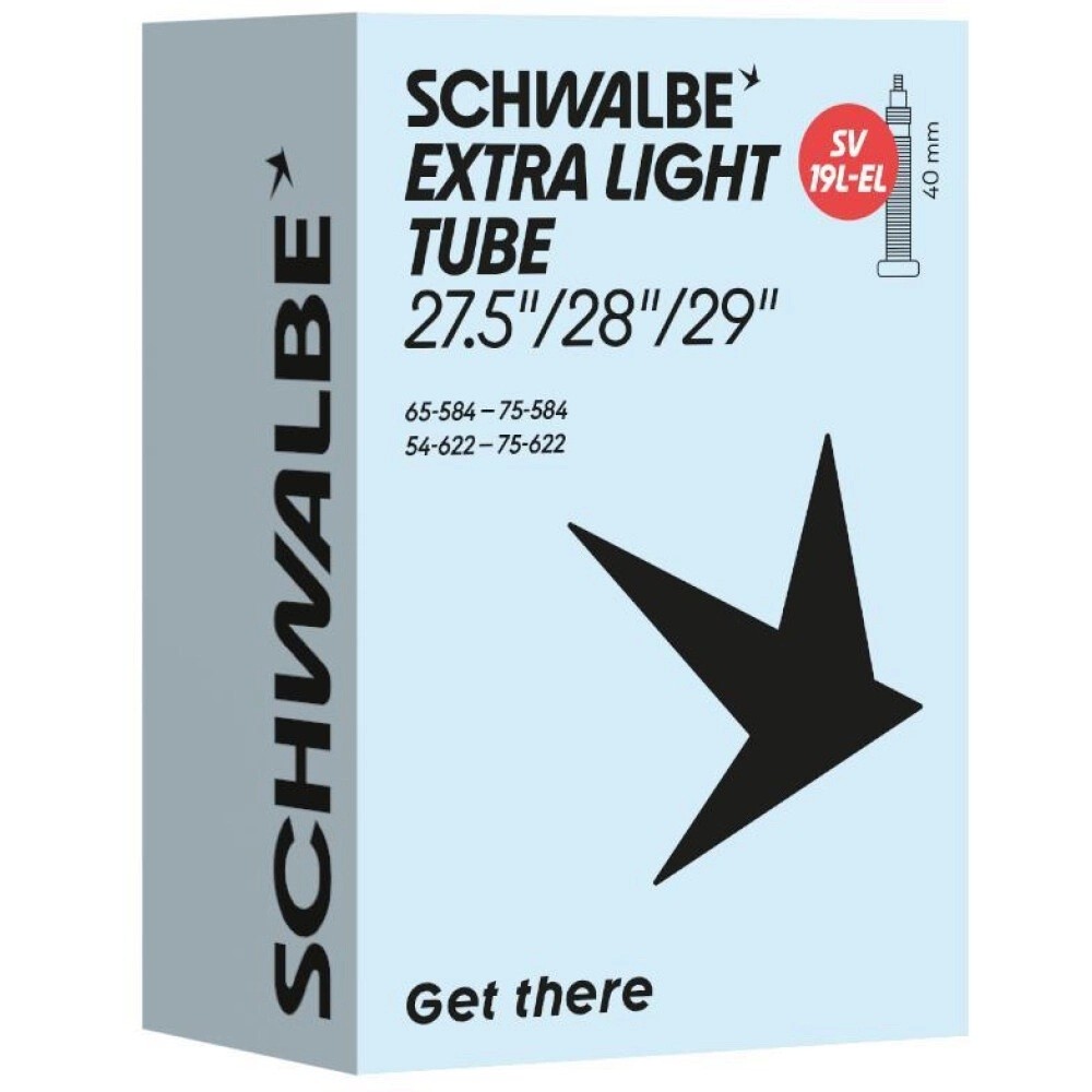 Schwalbe Fahrradschlauch SV19L-EL 40mm 54/75-584/622 Freeride 27.5 29 Zoll