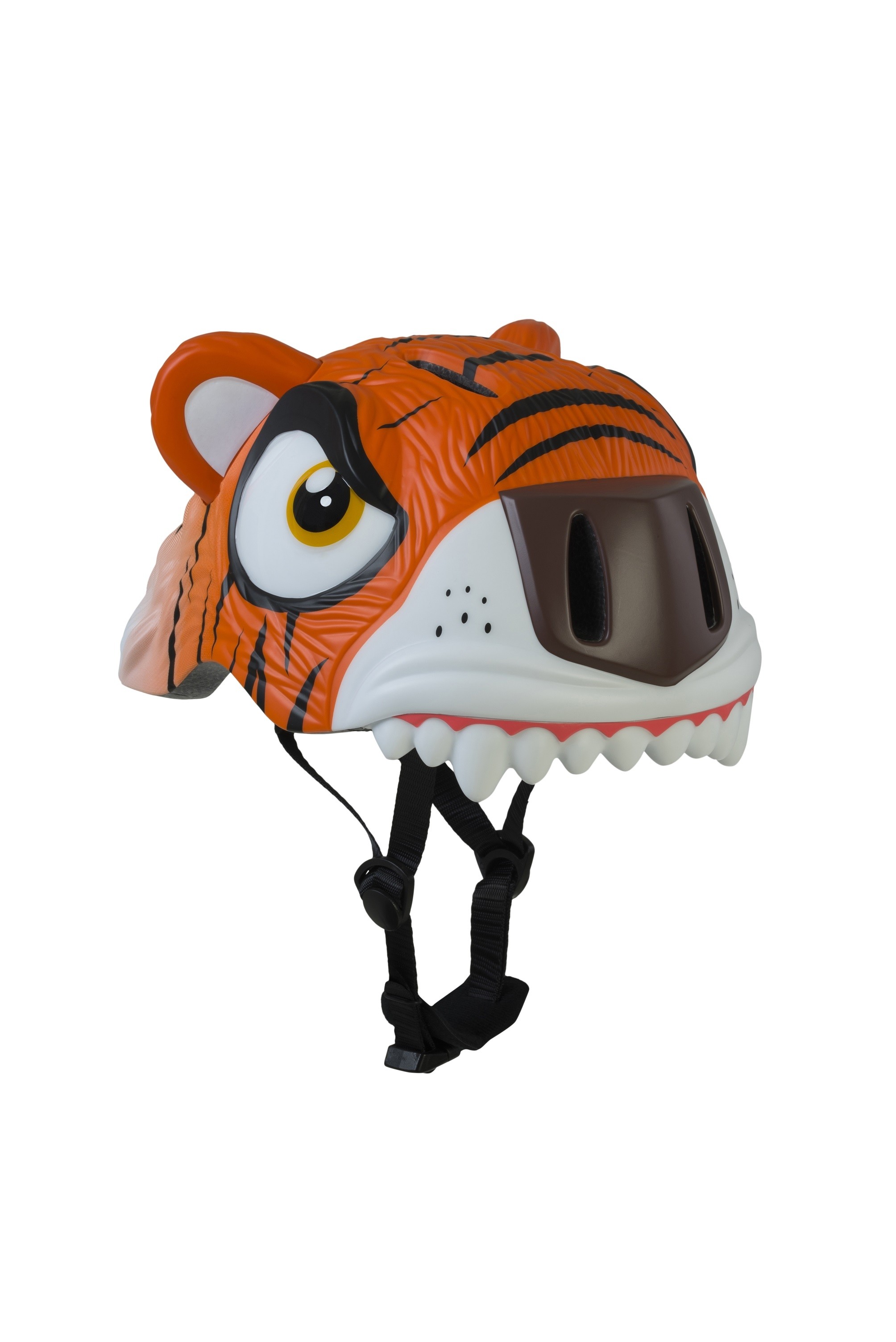 Crazy Safety Kinderhelm Tiger orange 49-55cm Kopfumfang Led-Licht