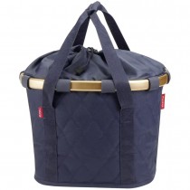 Klickfix Reisenthel Bikebasket rhombus midnight gold Lenkereinkaufskorb Shopper