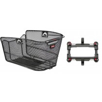 Rixen&Kaul Klickfix Citymax Korb KorbKlip2 max 10kg schwarz zum aufklippen