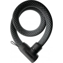Abus Kettenschloss YARNIT 4004K/110 schwarz Textilschloss Level 7 flexibel 110cm