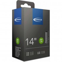 Schwalbe Fahrradschlauch AV2A 40mm 14x1.75-2.35 Zoll 47 bis 60mm Breite 47/60-254 Schrader
