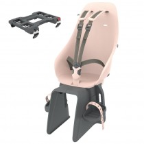 Urban Iki Gepäckträgerkindersitz inklusive Adapter Klickmontage sakura pink Fahrrad