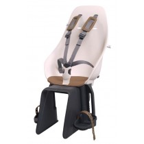 Urban Iki Gepäckträgerkindersitz Fahrrad mit Adapter pink braun abschließbar TaKe