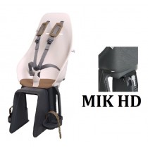 Urban Iki Ta-Ke Fahrradkindersitz nur MIK HD Klicksystem pink braun sakura kurumi