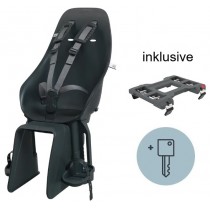 Urban Iki Gepäckträgerkindersitz Fahrrad mit Adapter schwarz abschließbar Ta Ke