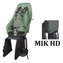 Urban Iki Fahrradkindersitz MIK HD Gepäckträger grün schwarz icho Green Bincho Black