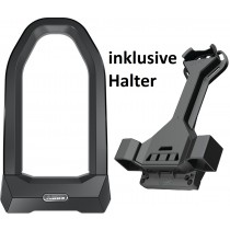 Abus Fahrradschloss Ebike GRANIT Super Extreme 2500/165HB230 & Halter USH2500 Lv15