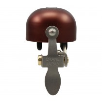 Crane Bell Co. E-NE ene Klingel Glocke Retro Design Horn Bell braun brown