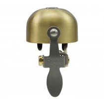 Crane Bell Co. E-NE ene Klingel Glocke Retro Design Horn Bell gold matt