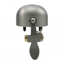 Crane Bell Co. E-NE ene Klingel Glocke Retro Design Horn Bell silber matt silver