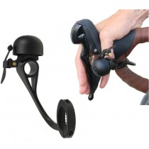 Crane Bell ENe SBR Fahrradklingel  allblack schwarz Rennrad Gravel Drop Bar Mount