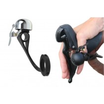 Crane Bell ENe SBR Fahrradklingel  allchrome plated Rennrad Gravel Drop Bar Mount